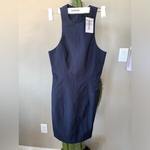 NWT Alexander Wang Navy Sleeveless Mini Dress Size 4